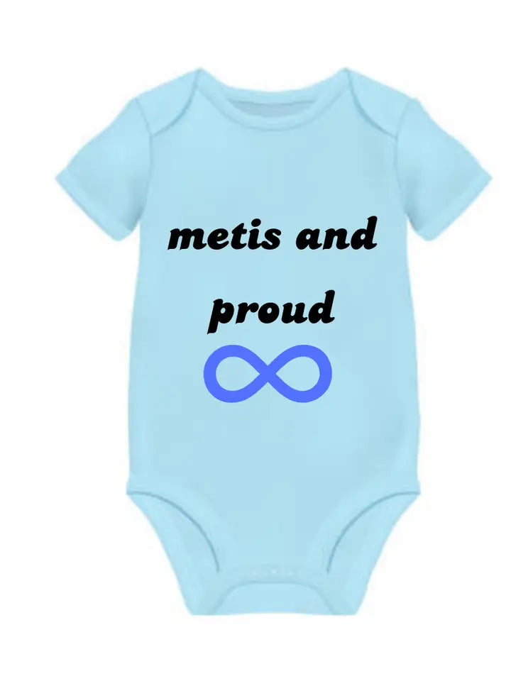 Metis and Proud onesie