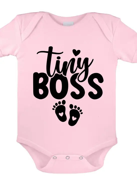 Tiny Boss onesie
