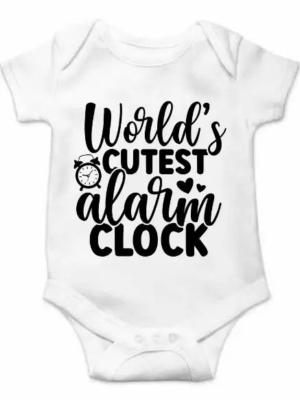 Worlds cutest alarm clock onesie