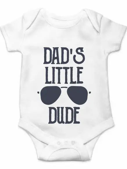 Dads Little Dude onesie