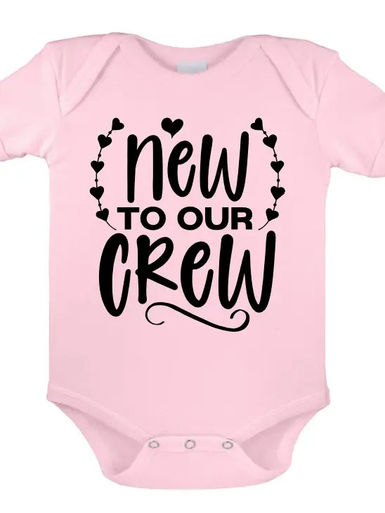 New to our crew onesie