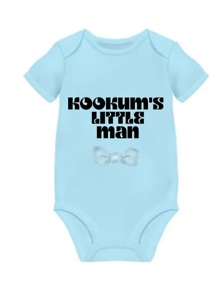Kookums Little Man Onesie
