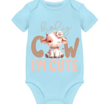 Holy cow im  cute cartoon onesie