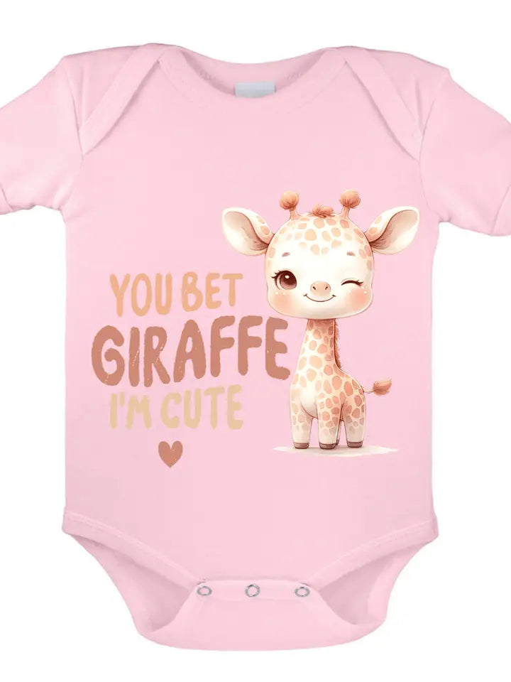 You be your Giraffe im cute cartoon onesie