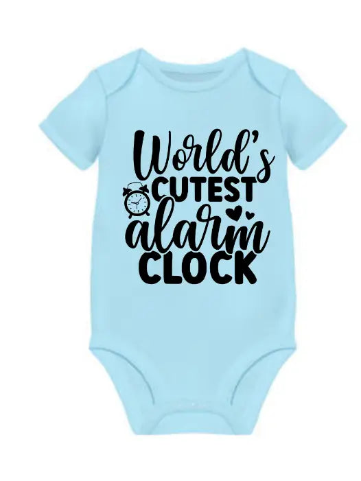 Worlds cutest alarm clock onesie