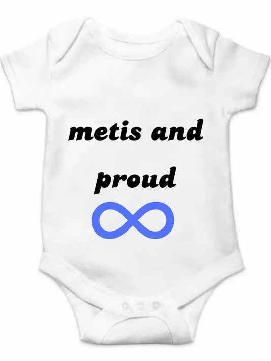 Metis and Proud onesie