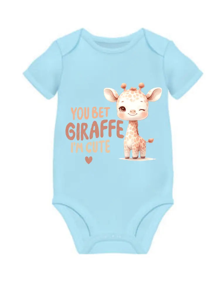 You be your Giraffe im cute cartoon onesie