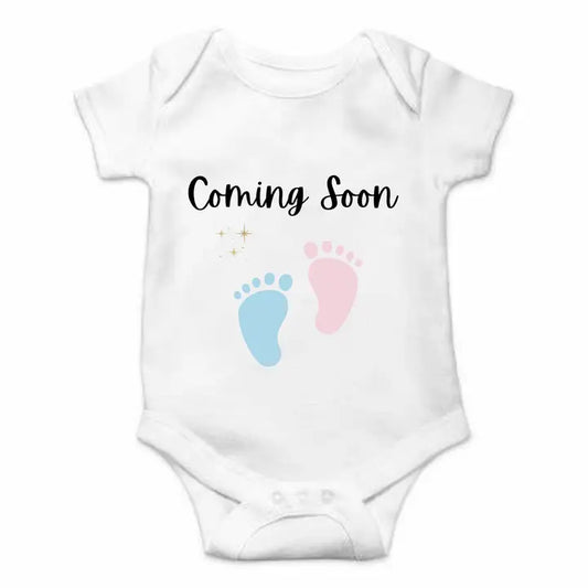 Coming soon Baby announcement Onesie