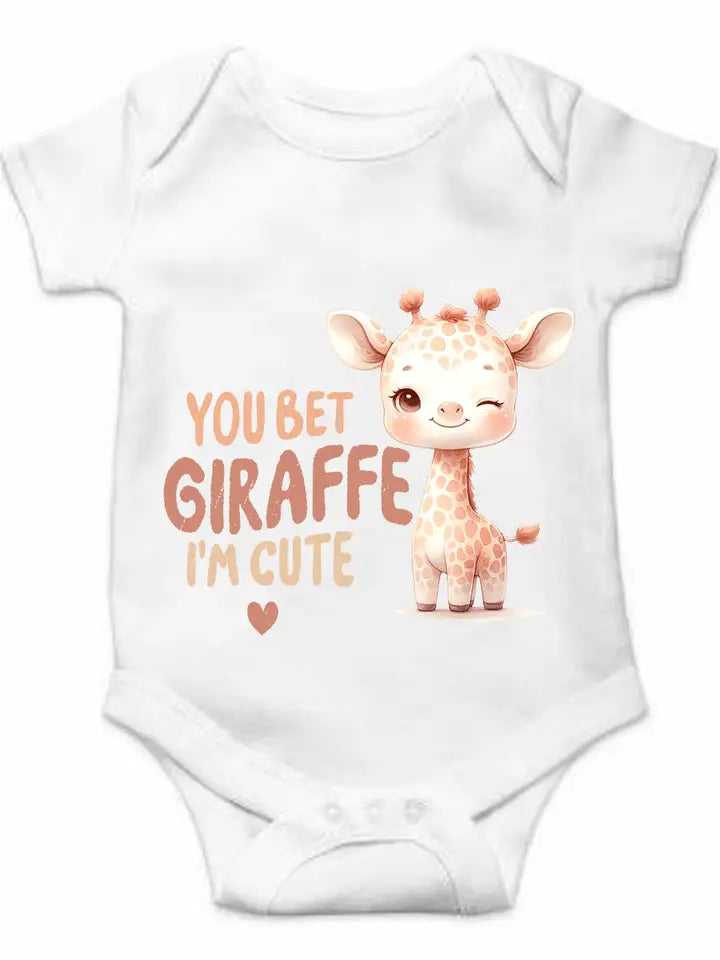 You be your Giraffe im cute cartoon onesie
