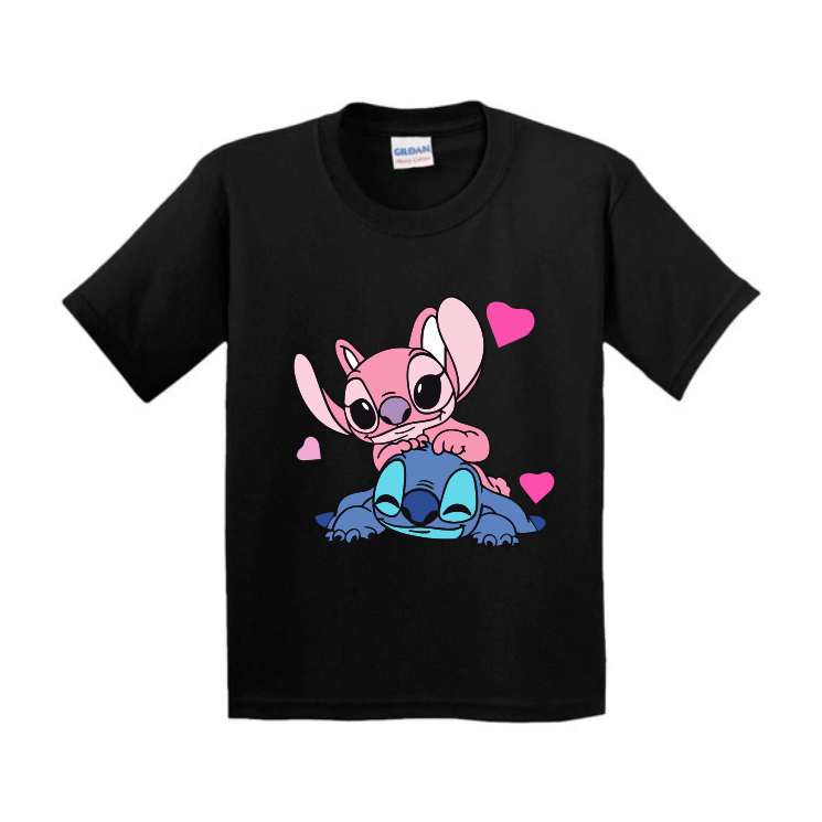 Stitch and Angel Hearts t-shirt