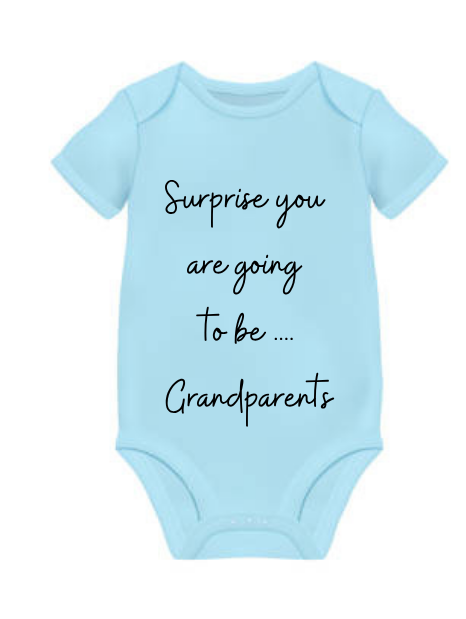 Grandparents Announcement Onsie