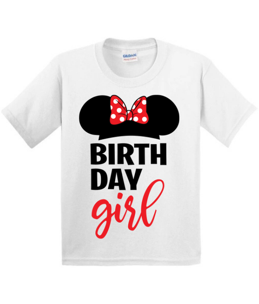 Minnie Birthday Girl t-shirt