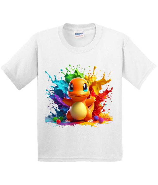 Charmander colour T Shirt