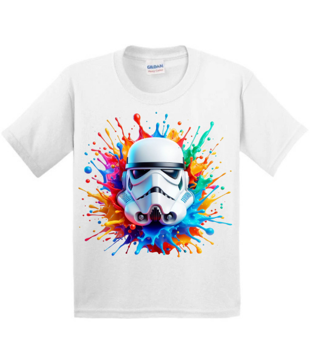 Stormtrooper Face colour  T Shirt