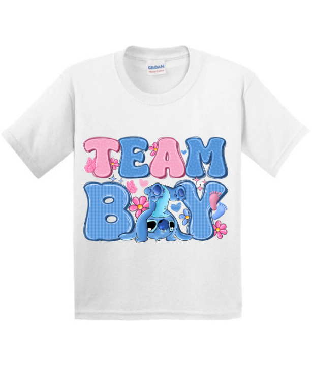 Team Boy Stitch T Shirt
