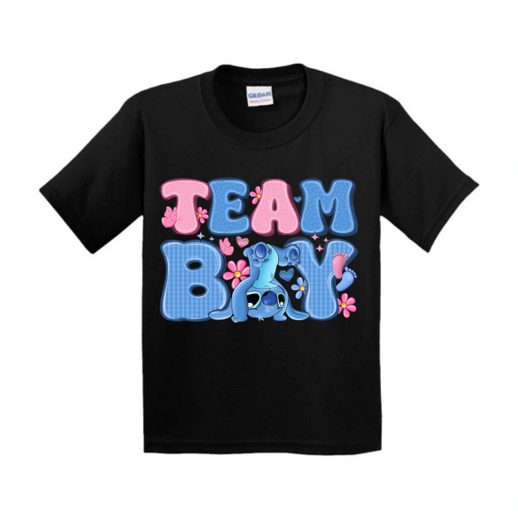 Team Boy Stitch T Shirt