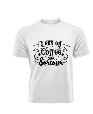 Coffee and Sarcasm t-shirt