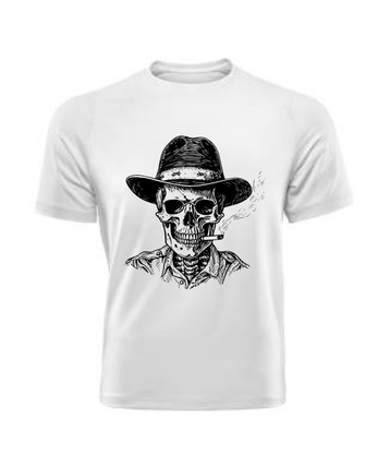 Smoking Skeleton t-shirt