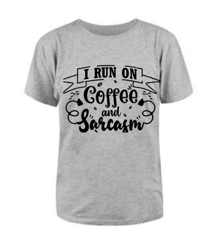 Coffee and Sarcasm t-shirt