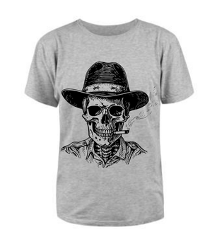 Smoking Skeleton t-shirt