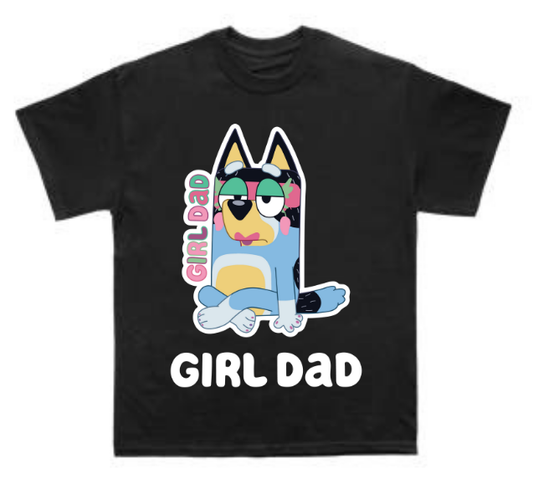 Girl dad Bluey T Shirt