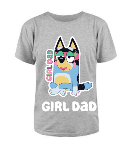 Girl dad Bluey T Shirt