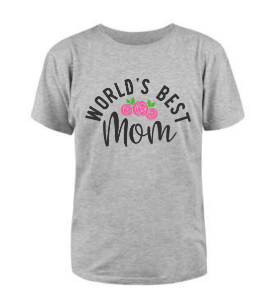Worlds Best Mom T shirt