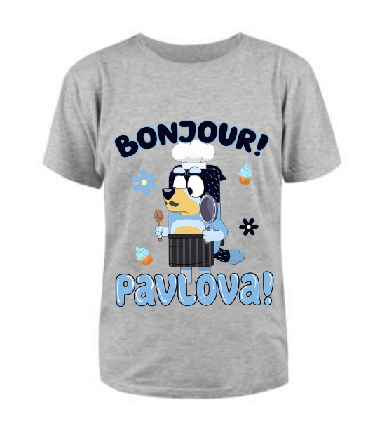 Bonjour Pavolva Bluey T Shirt