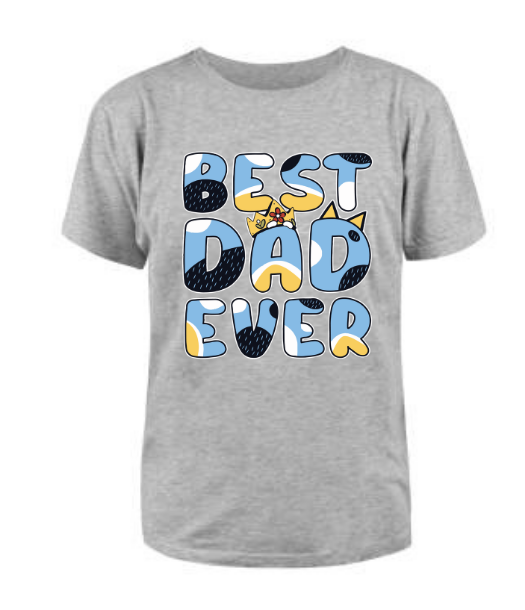 Best Dad Ever Bluey T Shirt