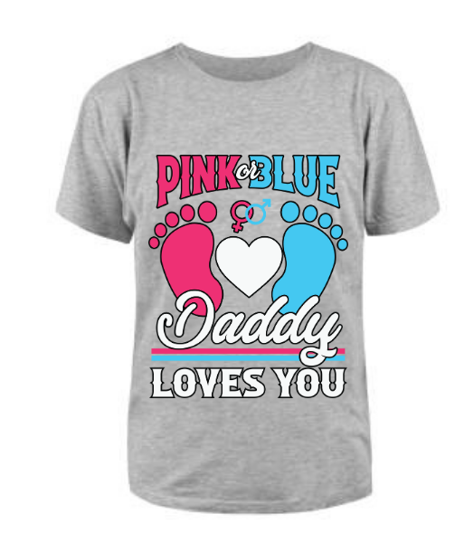 Pink or blue T Shirt