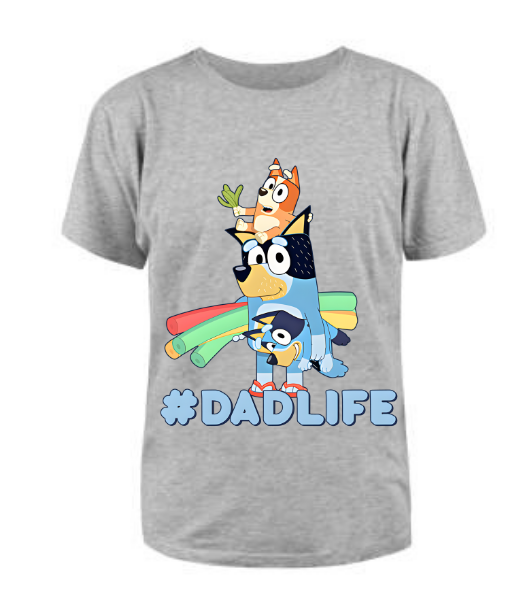Dad Life Bluey T Shirt