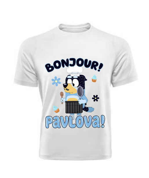 Bonjour Pavolva Bluey T Shirt
