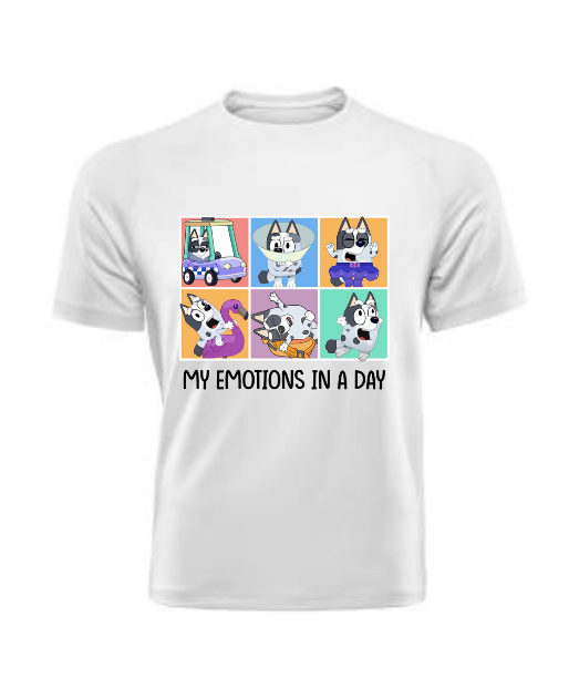 MY emotions in a day Muffin T Shirt