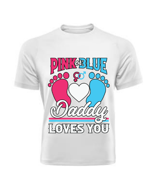Pink or blue T Shirt