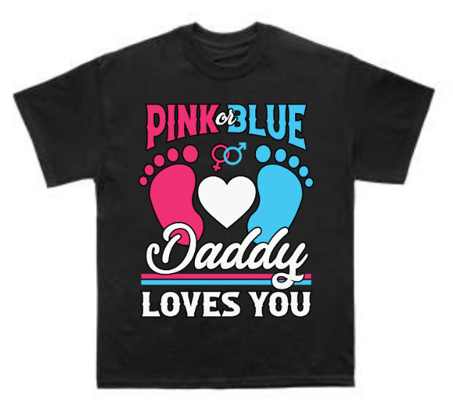 Pink or blue T Shirt