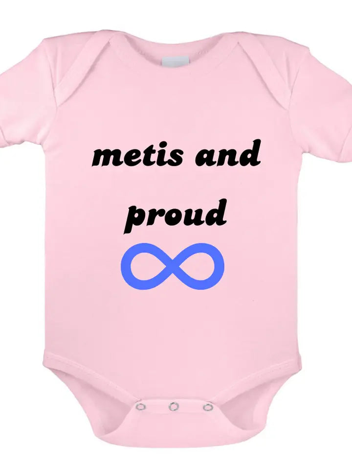 Metis and Proud onesie