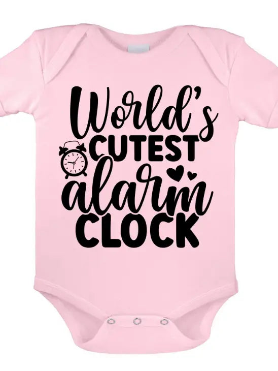 Worlds cutest alarm clock onesie