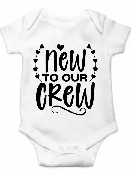 New to our crew onesie